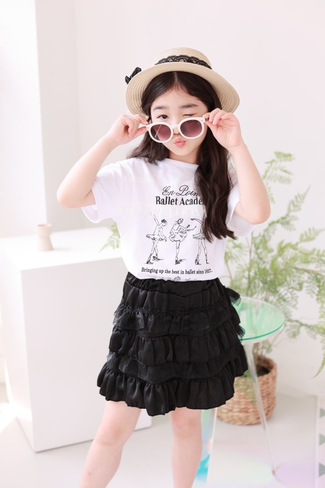 Dalla - Korean Children Fashion - #Kfashion4kids - Ballerina Tee - 8