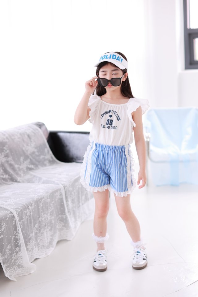 Dalla - Korean Children Fashion - #designkidswear - Frill Dolphin Shorts - 7