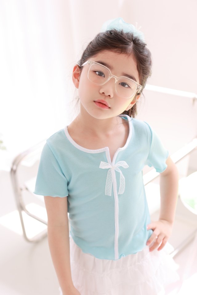 Dalla - Korean Children Fashion - #designkidswear - High Ribbed Tee