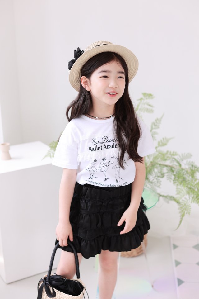 Dalla - Korean Children Fashion - #discoveringself - Ballerina Tee - 3