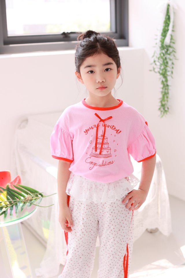 Dalla - Korean Children Fashion - #discoveringself - Party Cake Tee