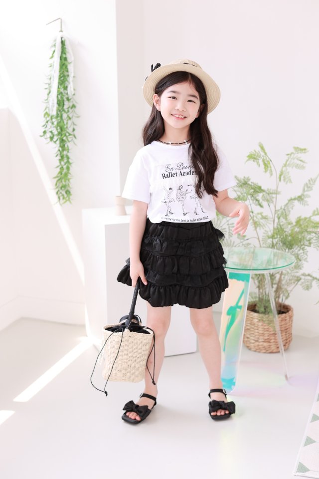 Dalla - Korean Children Fashion - #discoveringself - Ballerina Tee - 4