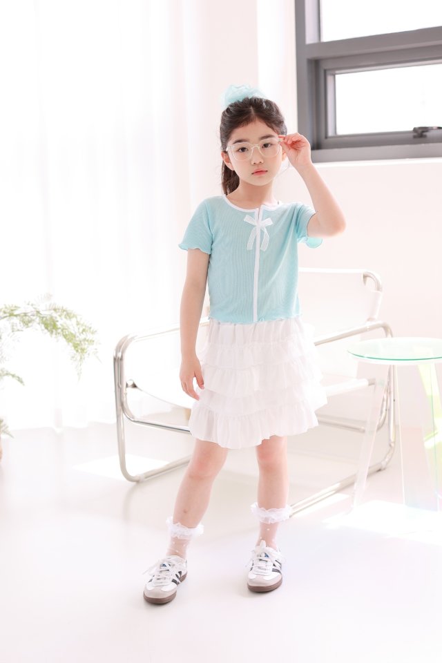 Dalla - Korean Children Fashion - #fashionkids - High Ribbed Tee - 3