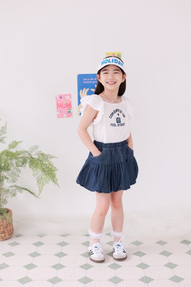 Dalla - Korean Children Fashion - #kidsshorts - Wing Tee - 7