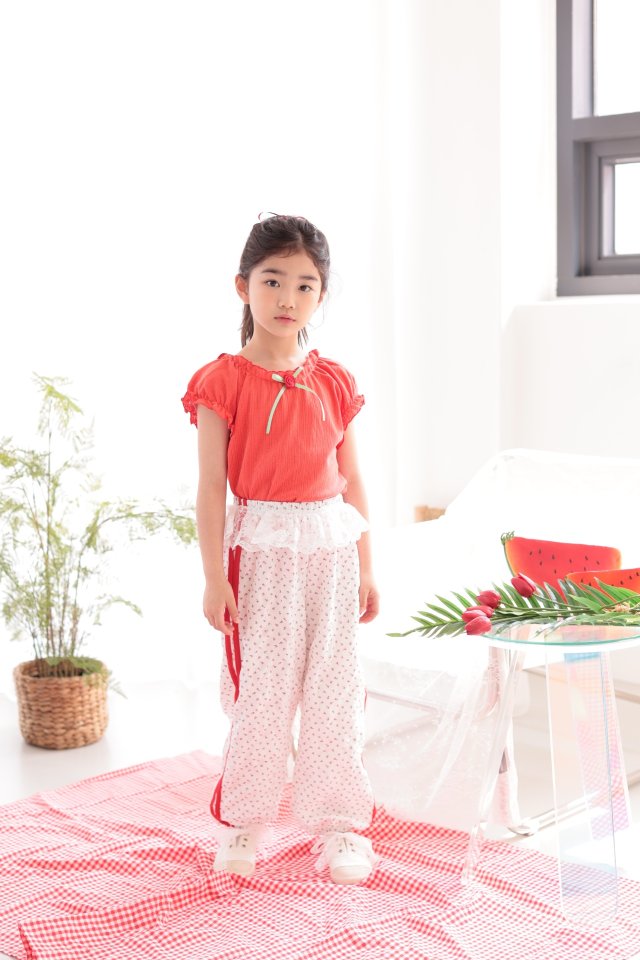 Dalla - Korean Children Fashion - #kidsstore - Shoulder Rose Tee - 7