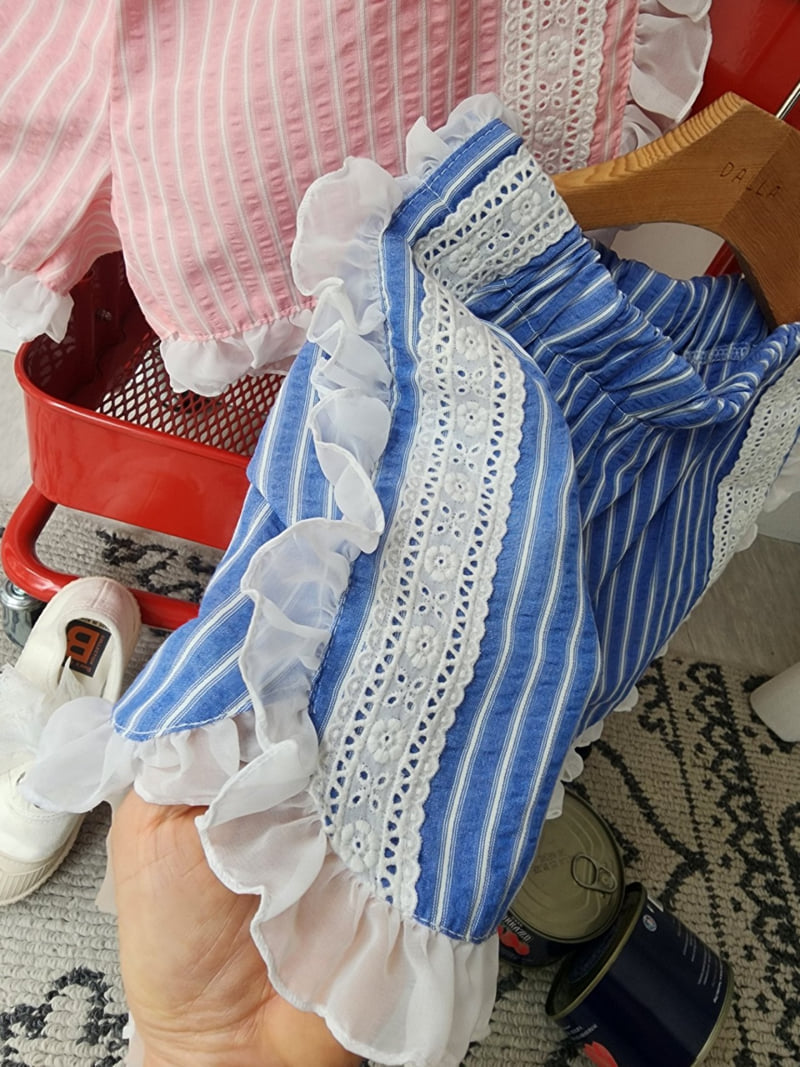 Dalla - Korean Children Fashion - #kidzfashiontrend - Frill Dolphin Shorts - 12