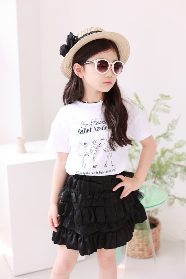 Dalla - Korean Children Fashion - #kidzfashiontrend - Ballerina Tee - 7
