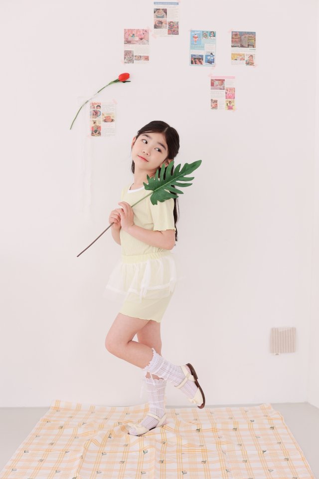 Dalla - Korean Children Fashion - #kidsstore - Candy Ribbed Set - 4