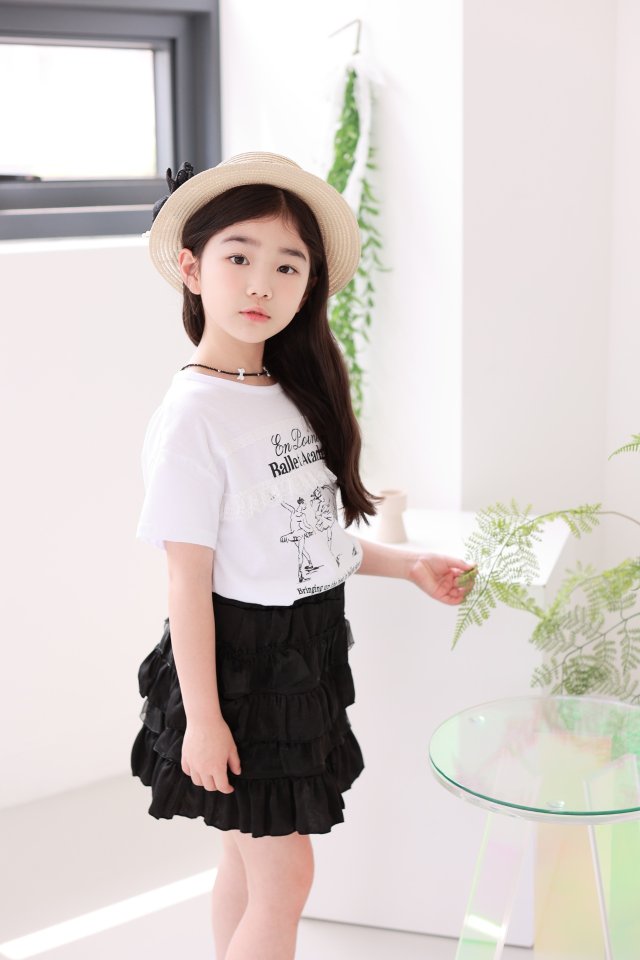 Dalla - Korean Children Fashion - #littlefashionista - Ballerina Tee - 9