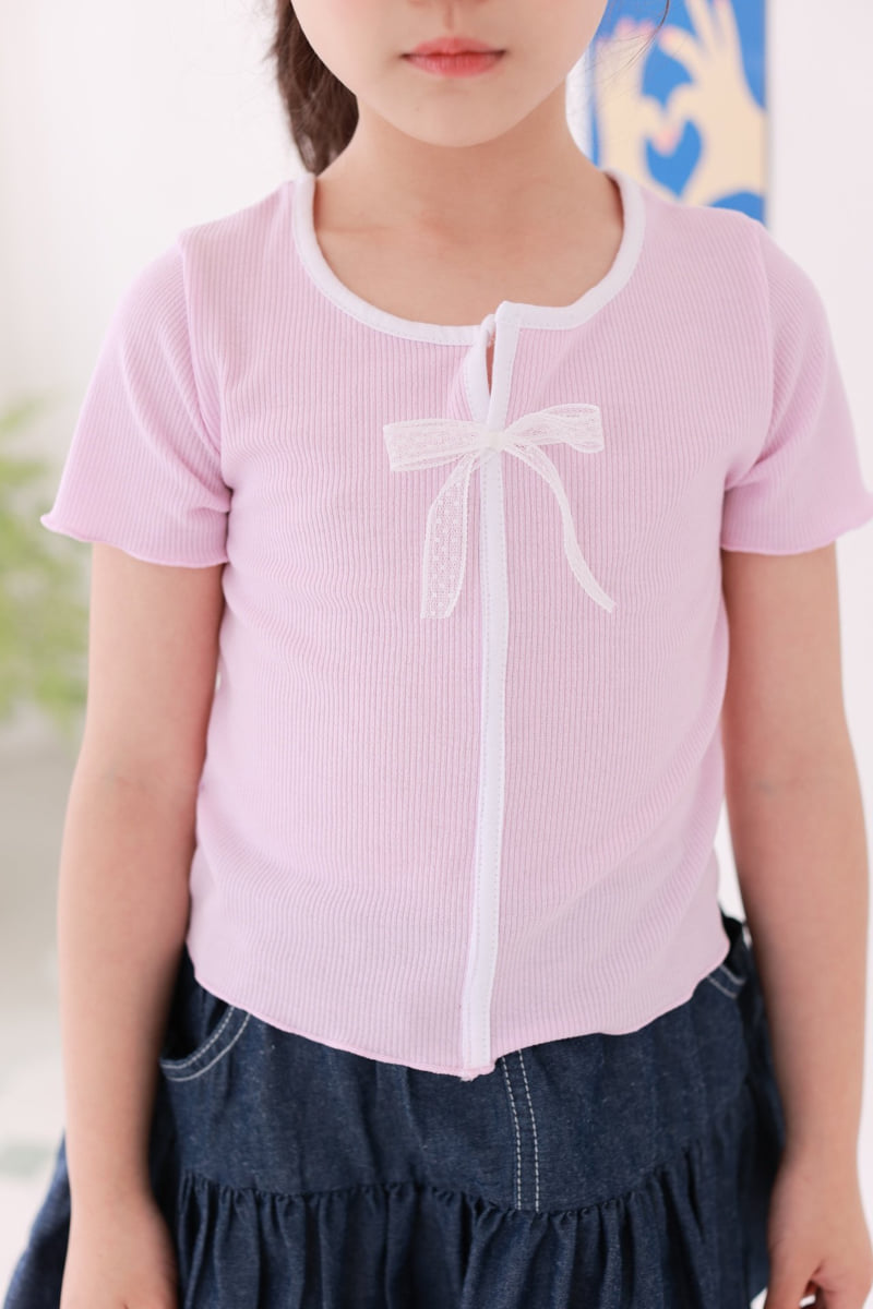 Dalla - Korean Children Fashion - #littlefashionista - High Ribbed Tee - 8