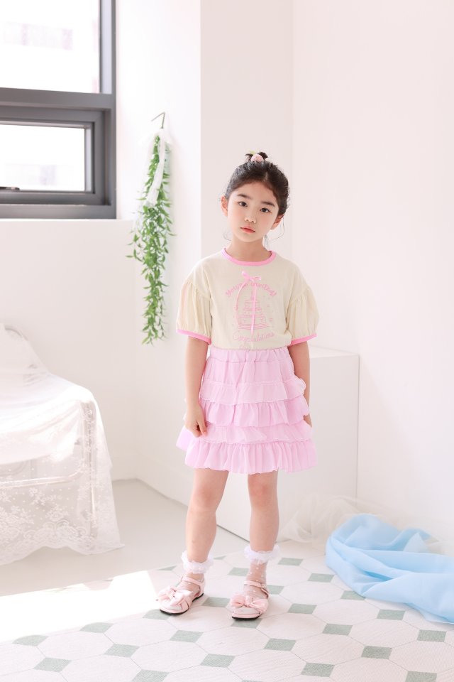 Dalla - Korean Children Fashion - #littlefashionista - Party Cake Tee - 7