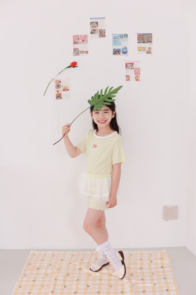 Dalla - Korean Children Fashion - #littlefashionista - Candy Ribbed Set - 6
