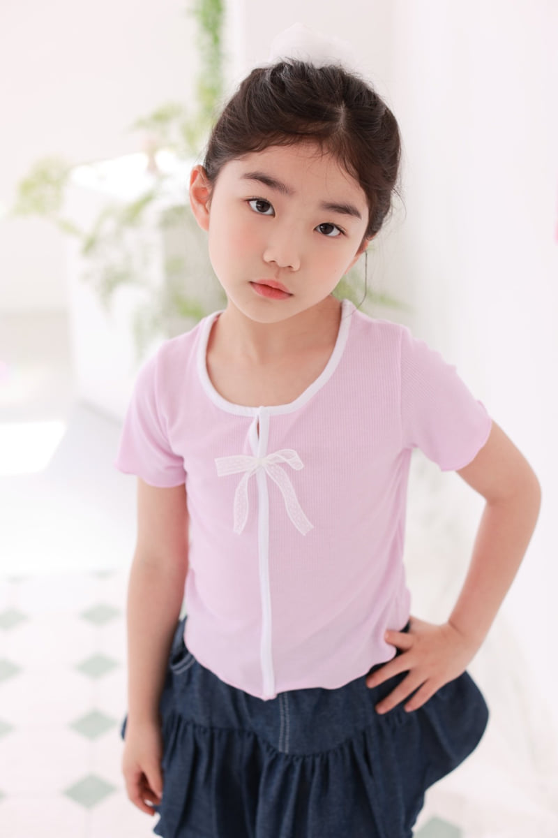 Dalla - Korean Children Fashion - #magicofchildhood - High Ribbed Tee - 9