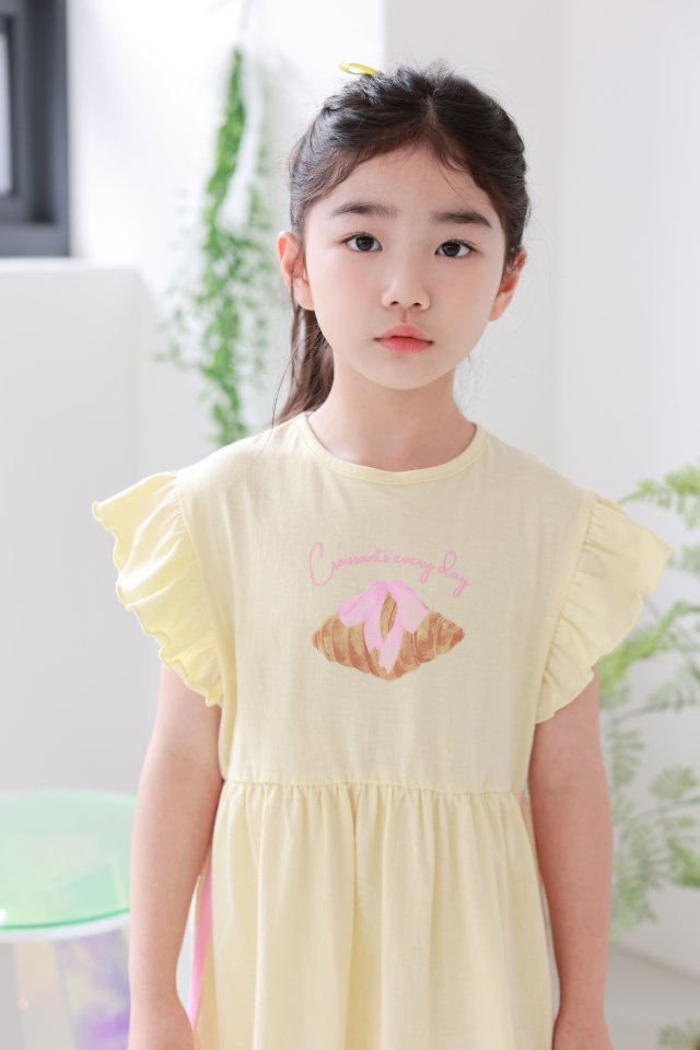 Dalla - Korean Children Fashion - #magicofchildhood - Croissant One-piece - 5