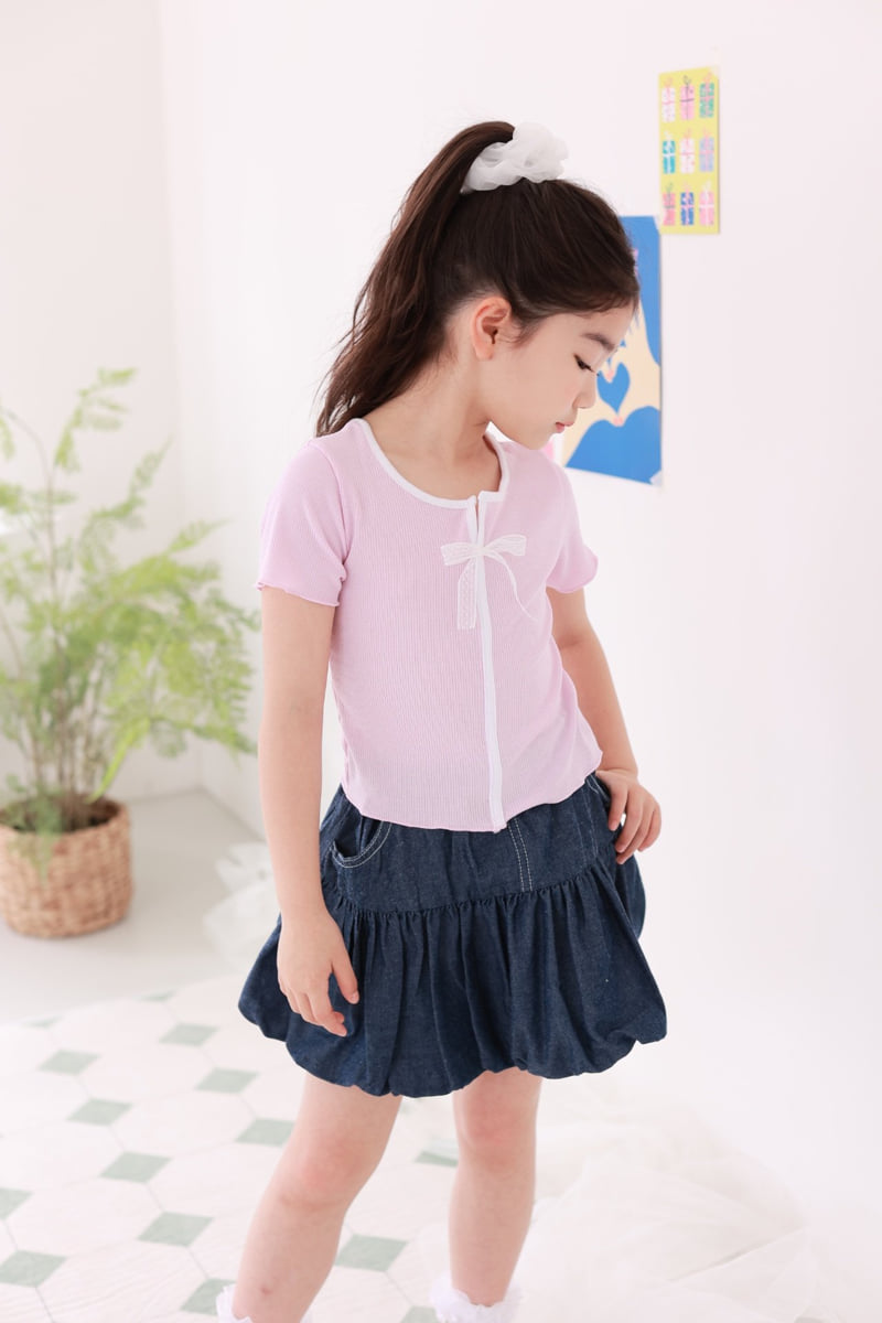 Dalla - Korean Children Fashion - #minifashionista - High Ribbed Tee - 10