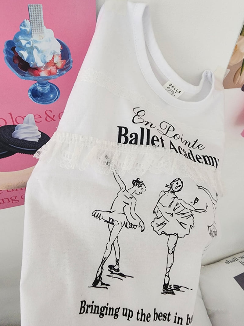 Dalla - Korean Children Fashion - #prettylittlegirls - Ballerina Tee - 12