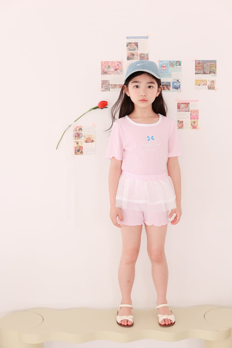 Dalla - Korean Children Fashion - #todddlerfashion - Candy Ribbed Set - 10