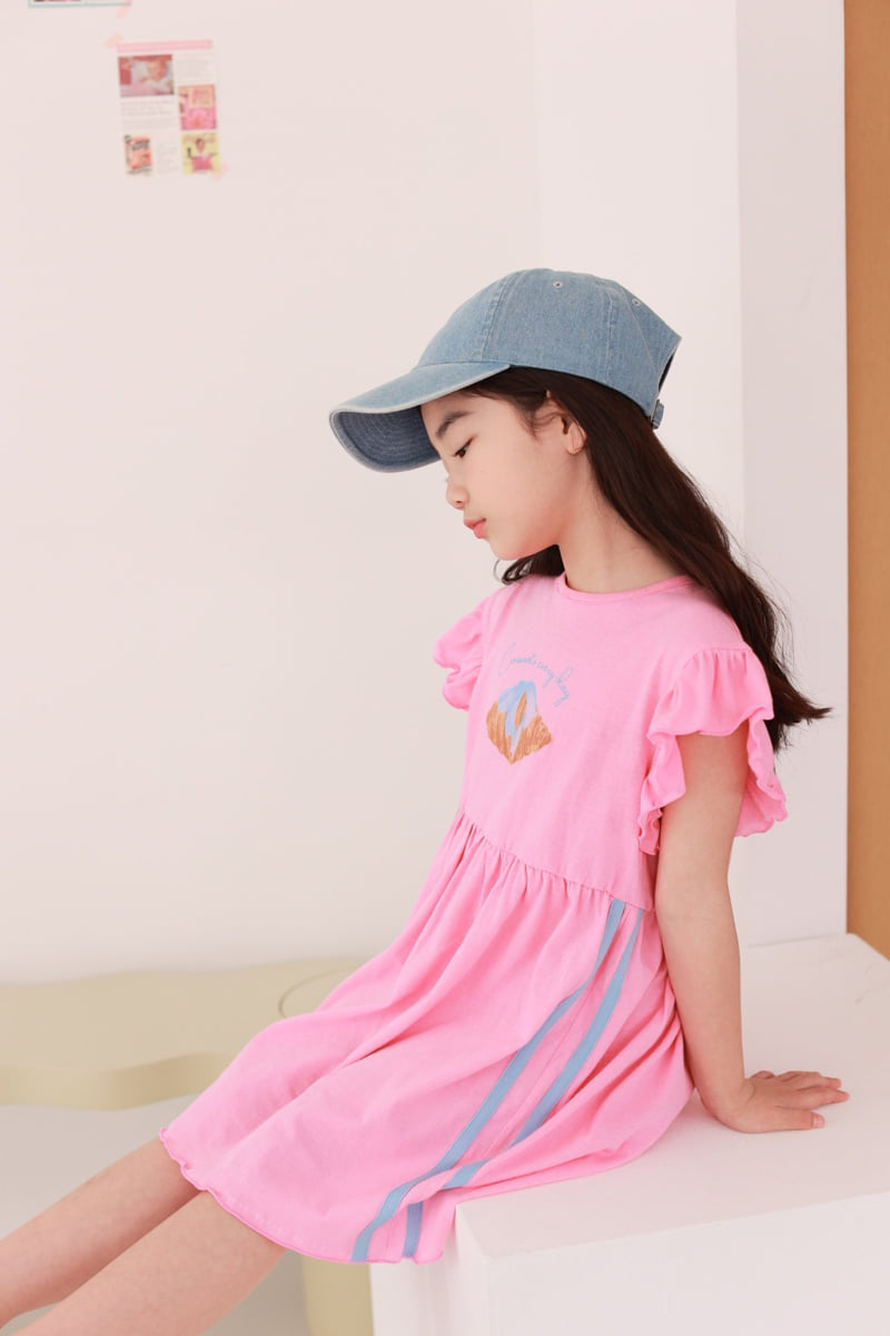 Dalla - Korean Children Fashion - #todddlerfashion - Croissant One-piece - 8