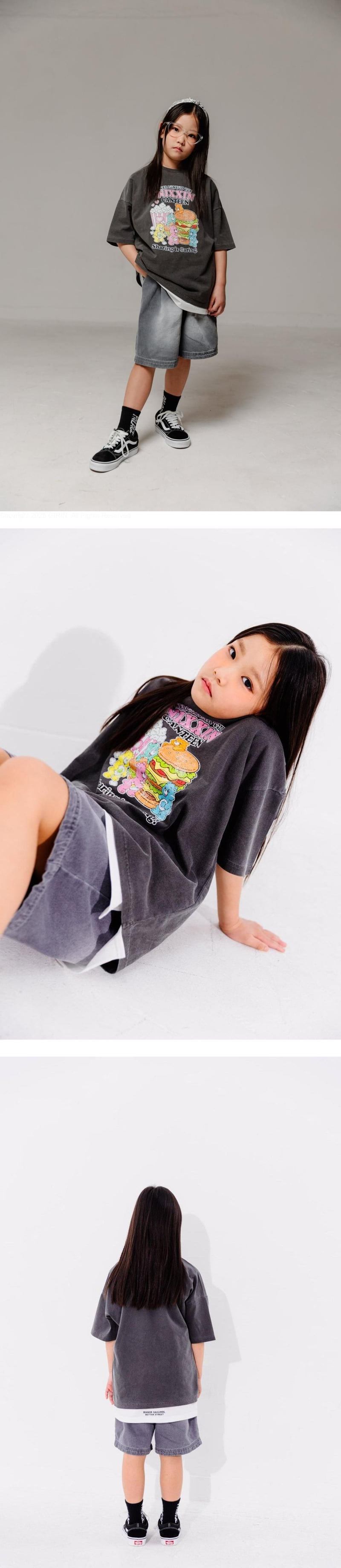 Decide Kids - Korean Children Fashion - #kidzfashiontrend - Hamburger Short Sleeve Tee