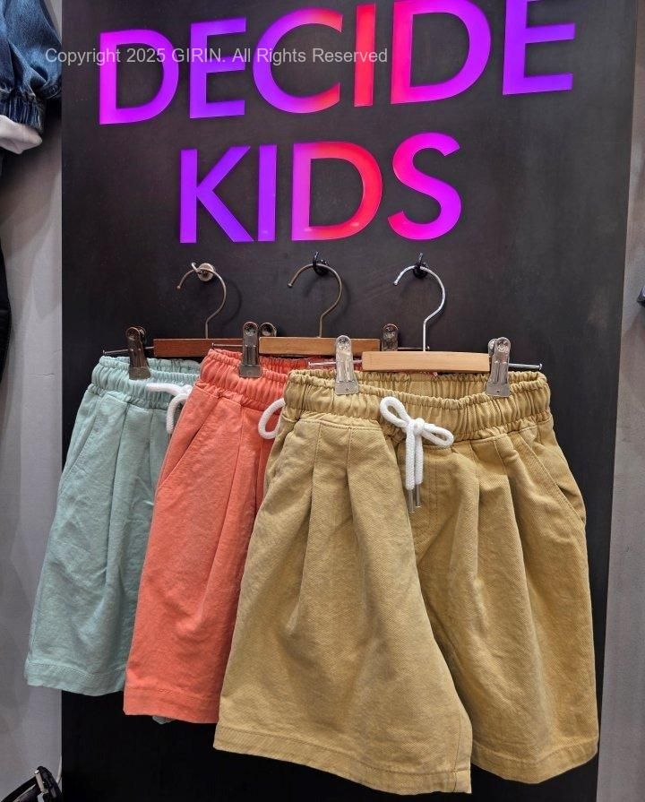 Decide Kids - Korean Children Fashion - #prettylittlegirls - Color Bermuda Shorts