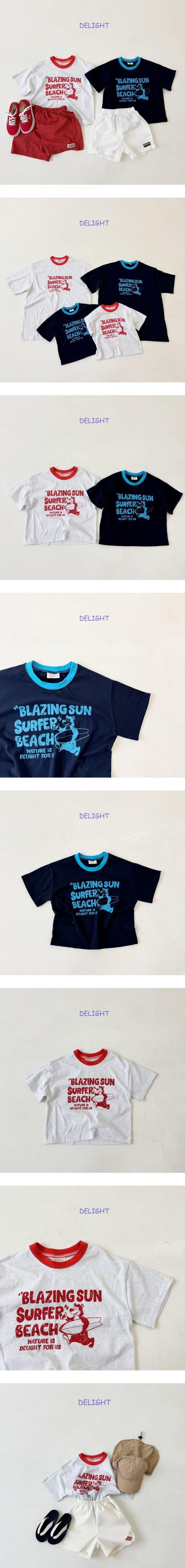Delight - Korean Women Fashion - #womensfashion - Surf Bear Tee (Adult)