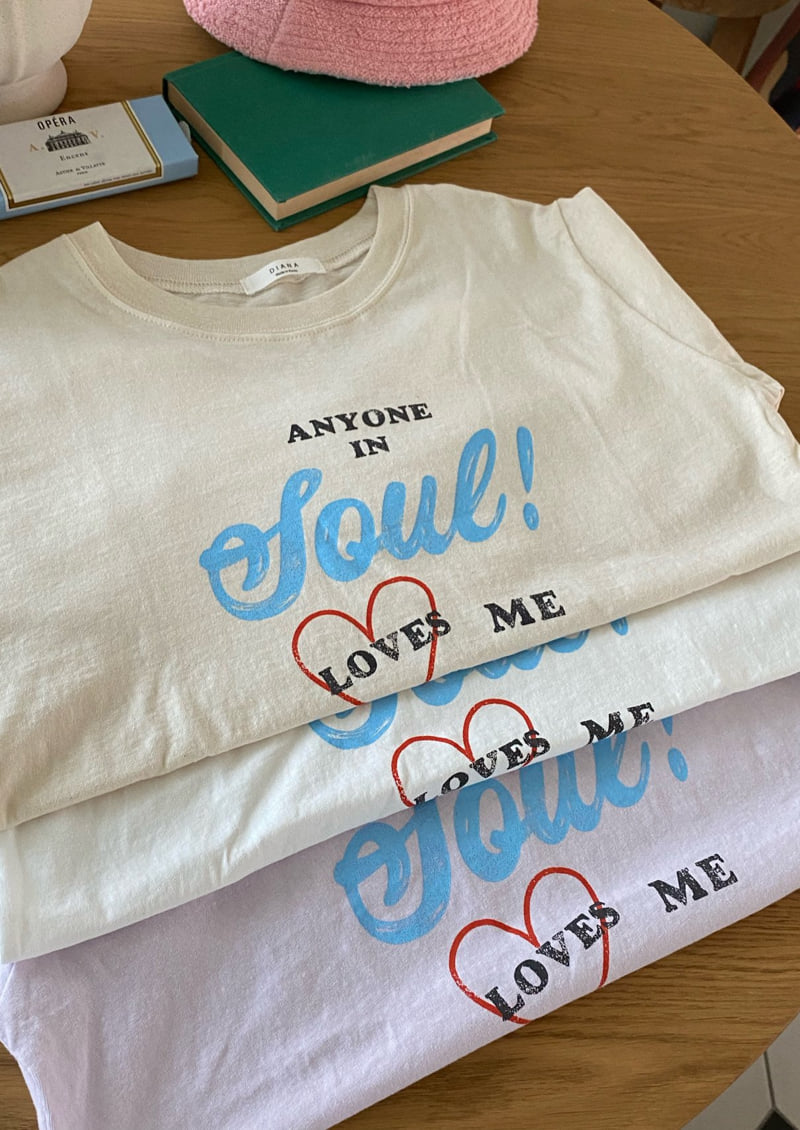 Diana - Korean Women Fashion - #momslook - Love Me Tee