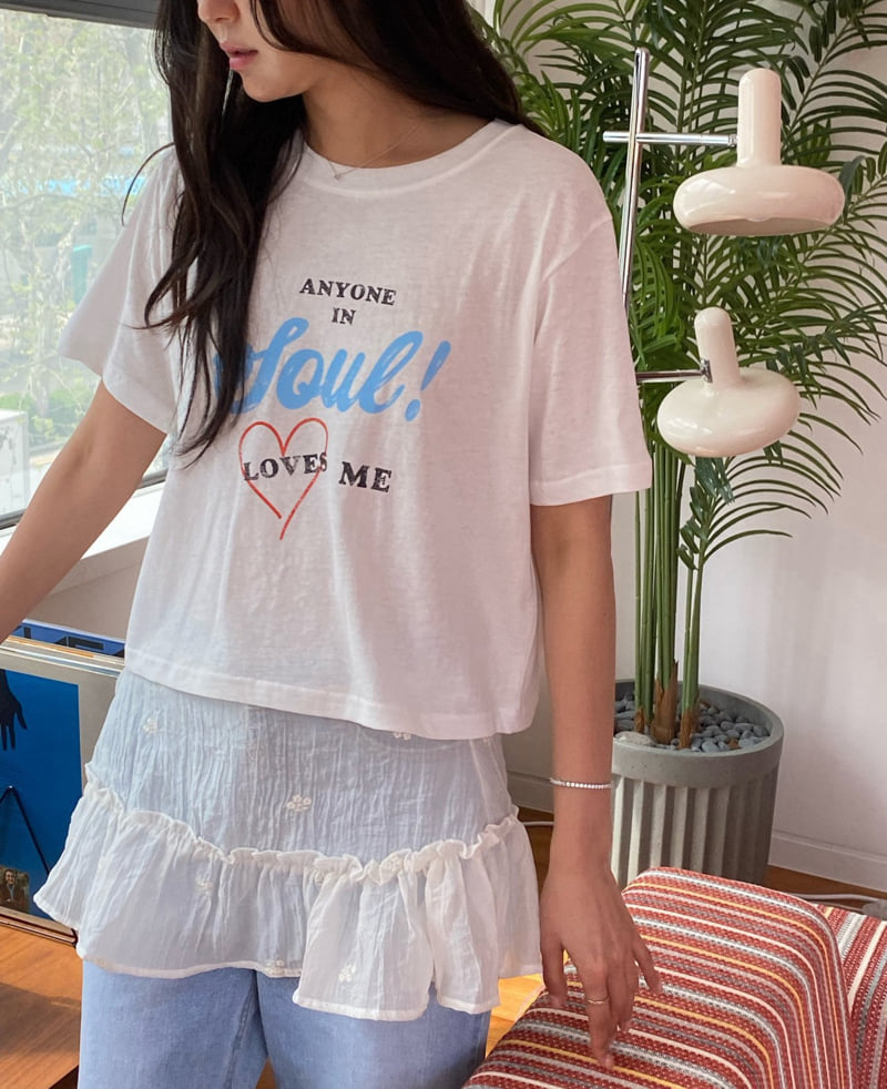 Diana - Korean Women Fashion - #momslook - Love Me Tee - 11
