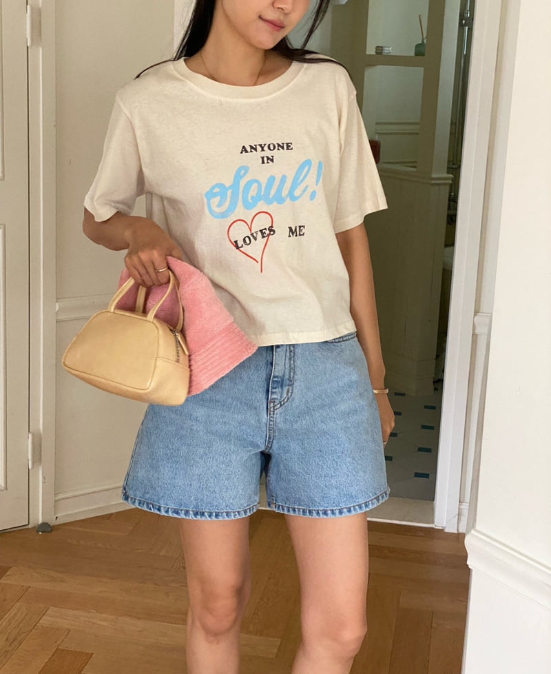 Diana - Korean Women Fashion - #momslook - Love Me Tee - 3