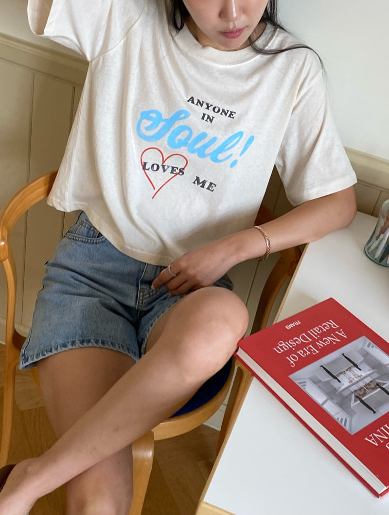 Diana - Korean Women Fashion - #momslook - Love Me Tee - 7