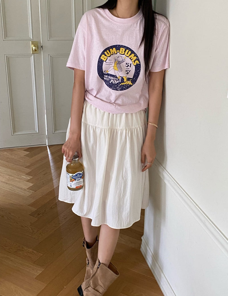 Diana - Korean Women Fashion - #momslook - Bums Tee - 6