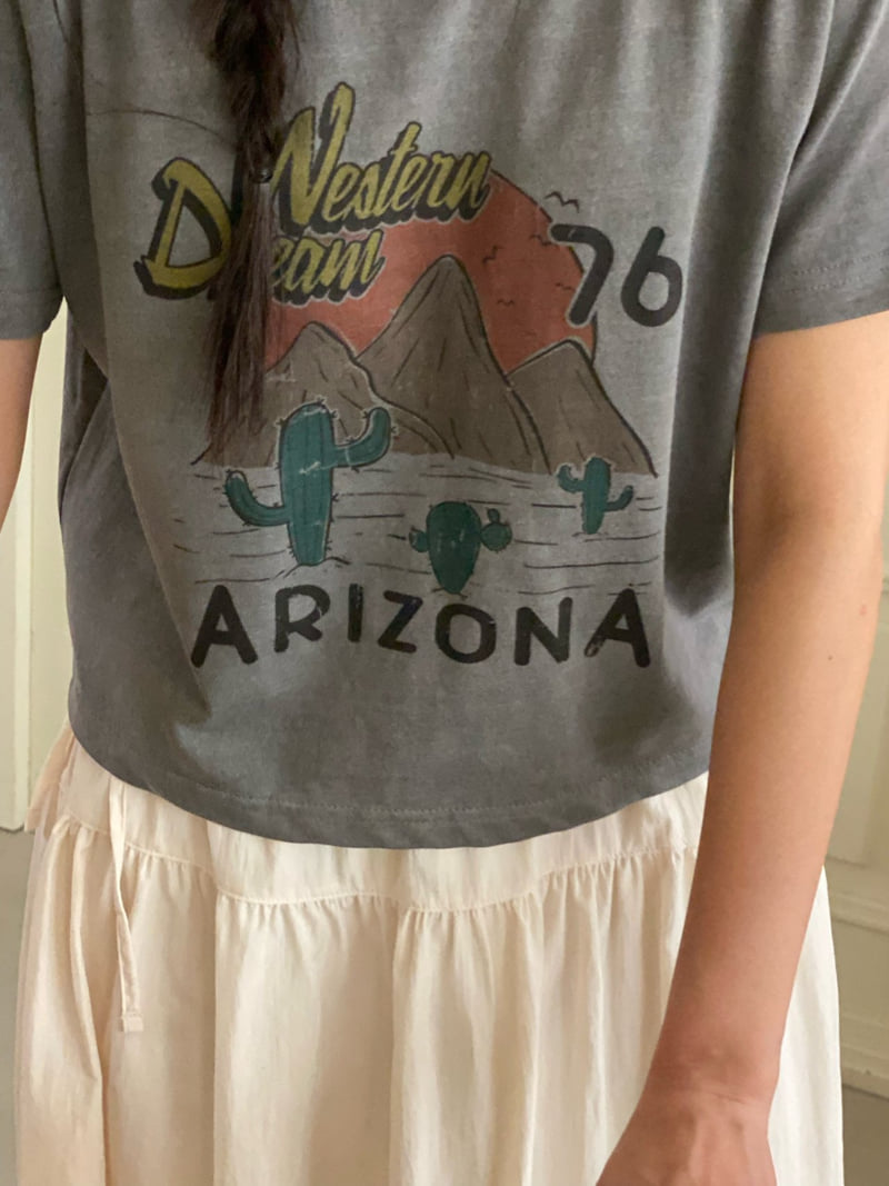 Diana - Korean Women Fashion - #womensfashion - Western Tee - 4