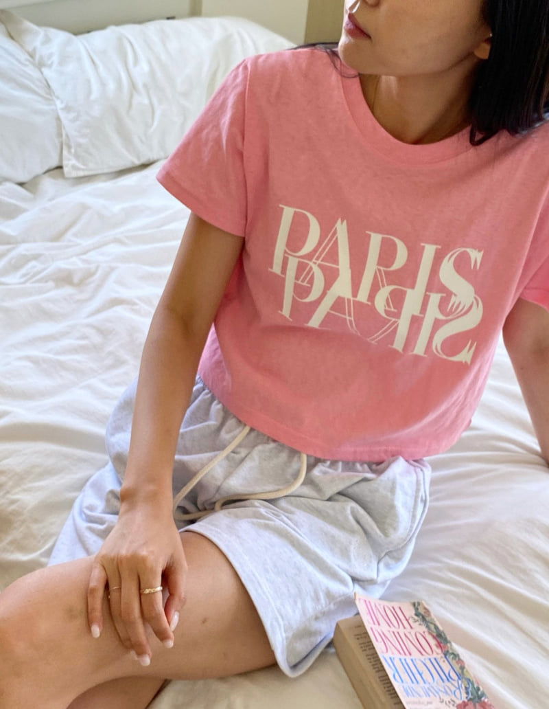 Diana - Korean Women Fashion - #momslook - Pure Paris Tee - 11