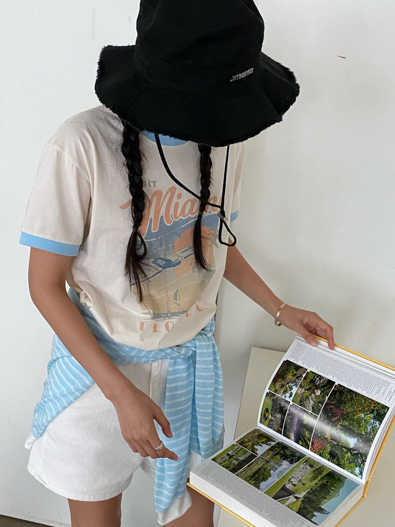 Diana - Korean Women Fashion - #momslook - Visit Tee - 3