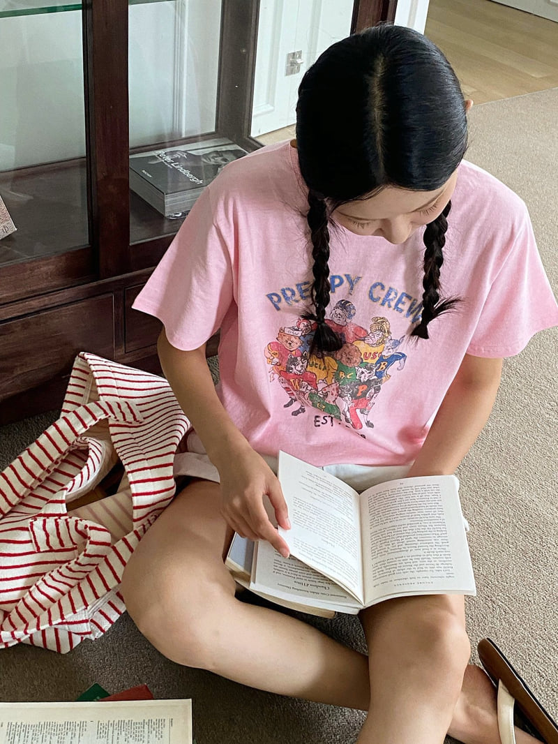 Diana - Korean Women Fashion - #restrostyle - Crew Tee - 10
