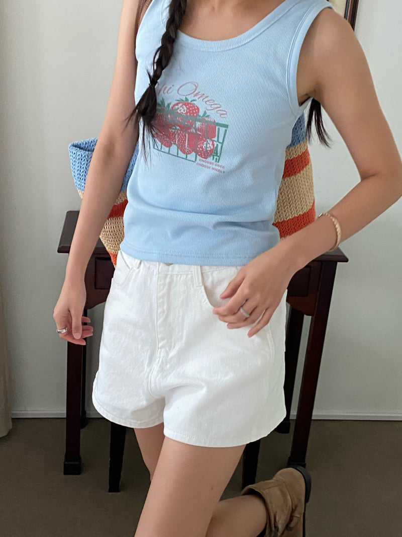 Diana - Korean Women Fashion - #restrostyle - Berry Sleeveless Tee - 8