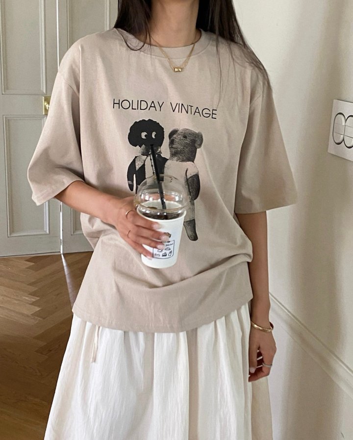 Diana - Korean Women Fashion - #shopsmall - Holly Tee