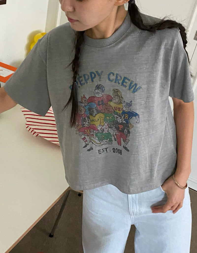 Diana - Korean Women Fashion - #shopsmall - Crew Tee - 12