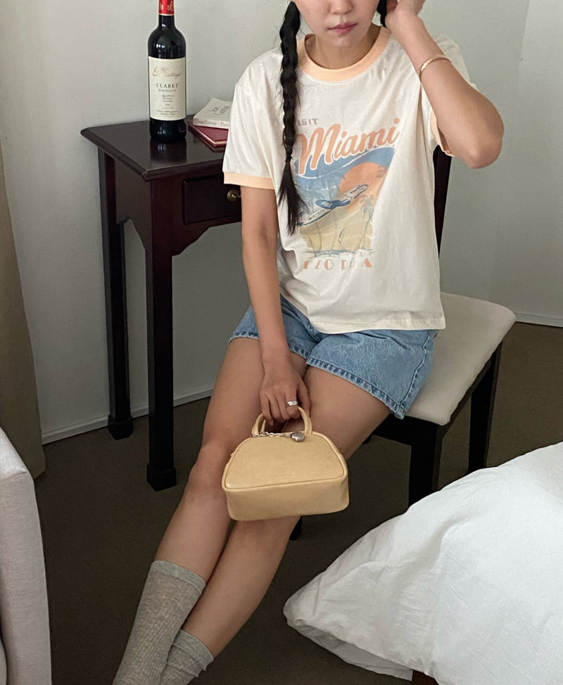 Diana - Korean Women Fashion - #vintageinspired - Visit Tee - 6
