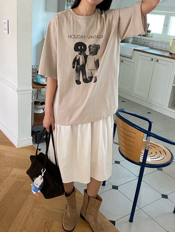 Diana - Korean Women Fashion - #womensfashion - Holly Tee - 5