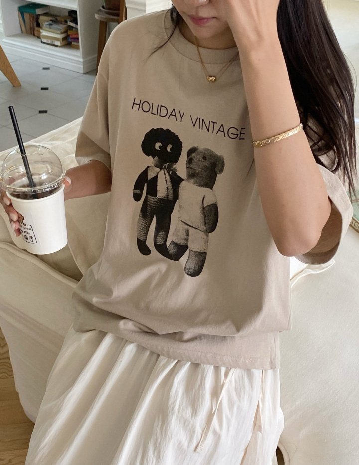 Diana - Korean Women Fashion - #womensfashion - Holly Tee - 7