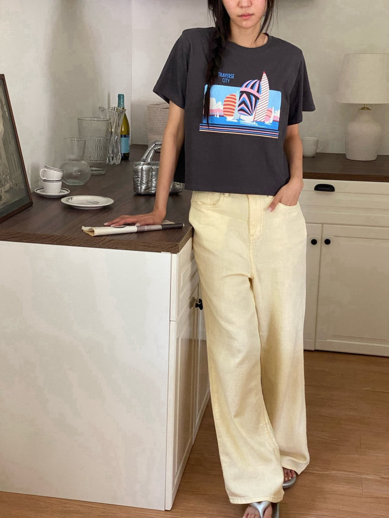 Diana - Korean Women Fashion - #womensfashion - Travel Tee - 7