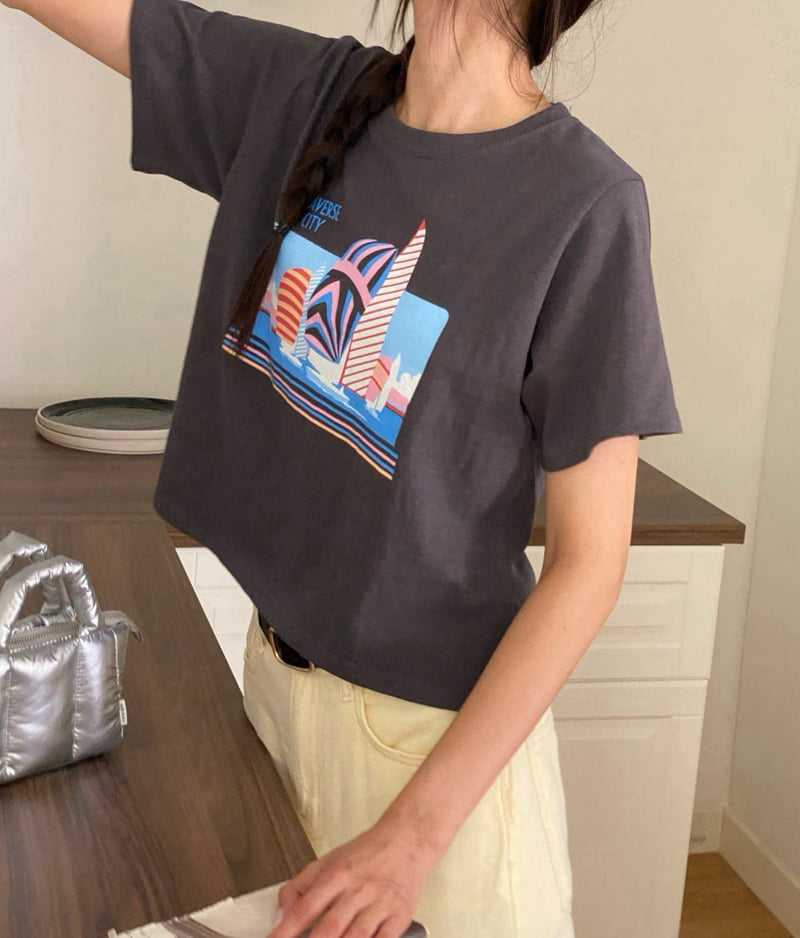 Diana - Korean Women Fashion - #womensfashion - Travel Tee - 9