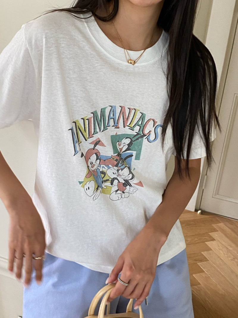 Diana - Korean Women Fashion - #womensfashion - Annie Axe Tee