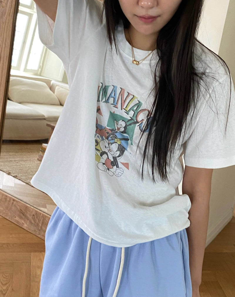 Diana - Korean Women Fashion - #womensfashion - Annie Axe Tee - 5
