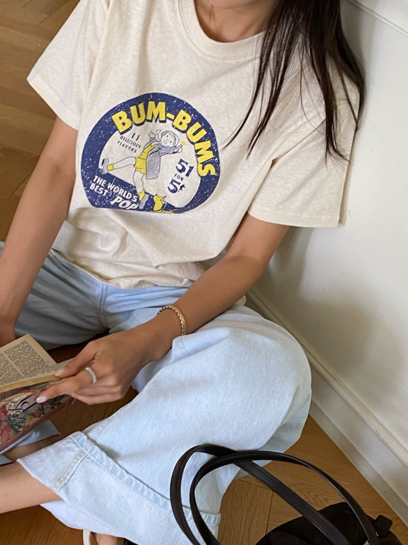 Diana - Korean Women Fashion - #womensfashion - Bums Tee - 5