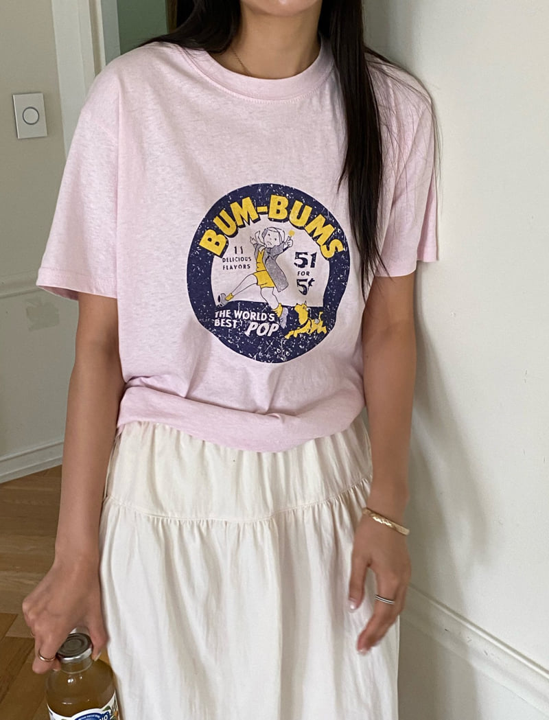Diana - Korean Women Fashion - #womensfashion - Bums Tee - 7
