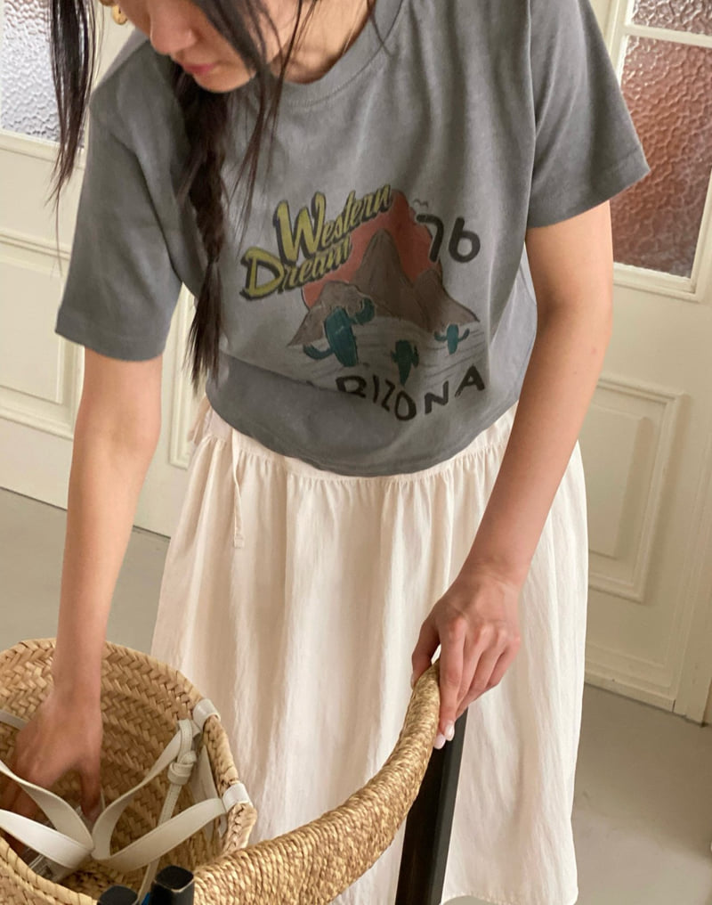 Diana - Korean Women Fashion - #womensfashion - Western Tee - 3