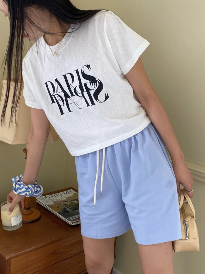 Diana - Korean Women Fashion - #womensfashion - Pure Paris Tee - 6
