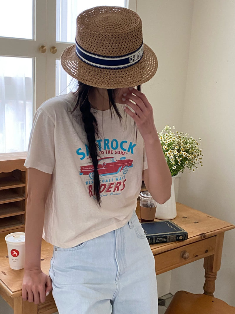 Diana - Korean Women Fashion - #womensfashion - Rider Tee - 7