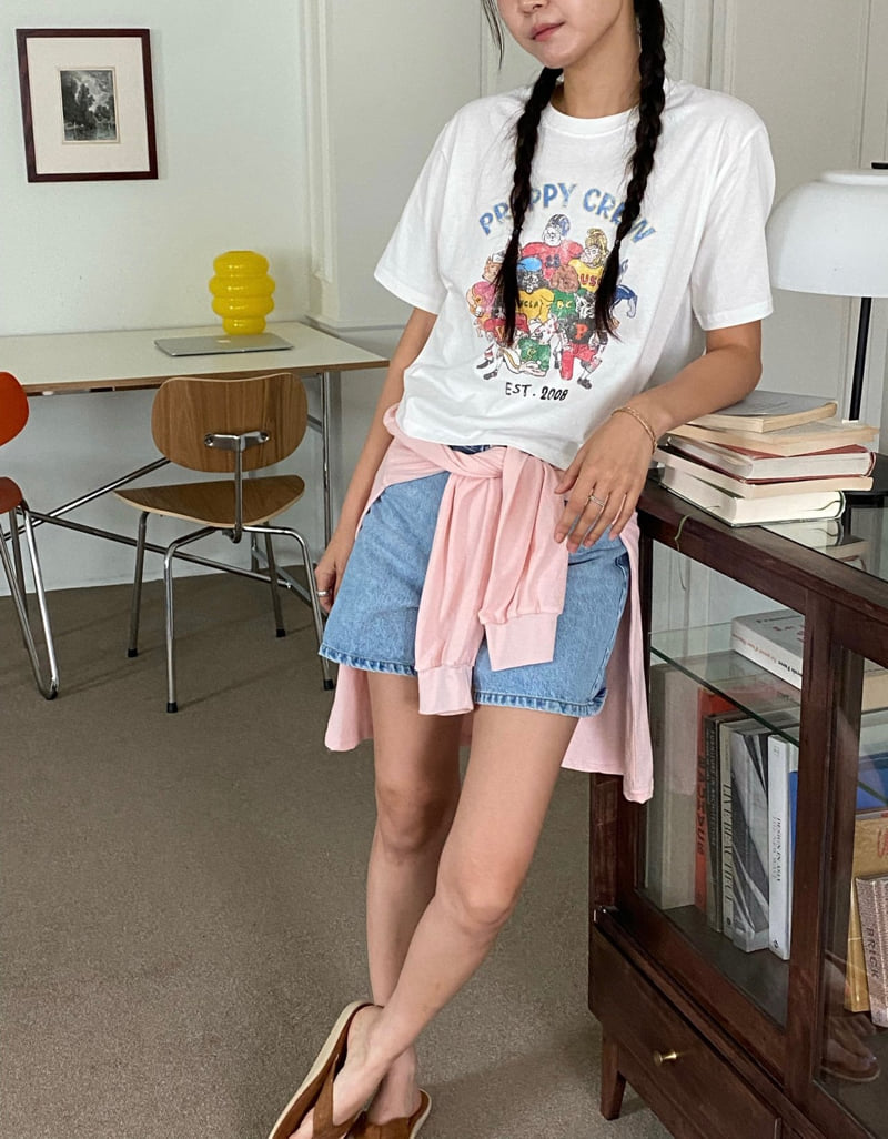 Diana - Korean Women Fashion - #womensfashion - Crew Tee - 2